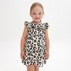 Платье детское с рюшей KAFTAN "Trendy" размер 30 (98-104) - фото 9325897
