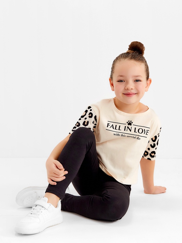 Футболка детская укороченная KAFTAN