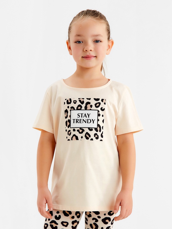 Футболка детская KAFTAN "Trendy" р.36 (134-140) - Фото 1
