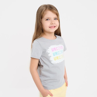 Футболка детская KAFTAN Unicorn, размер 36 (134-140 см)