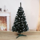 Искусственная ёлка с инеем «Снежная», 160 см, d нижнего яруса 105 см, ПВХ ветки отгибаются - Фото 3