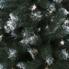 Искусственная ёлка с инеем «Снежная», 160 см, d нижнего яруса 105 см, ПВХ ветки отгибаются - Фото 4