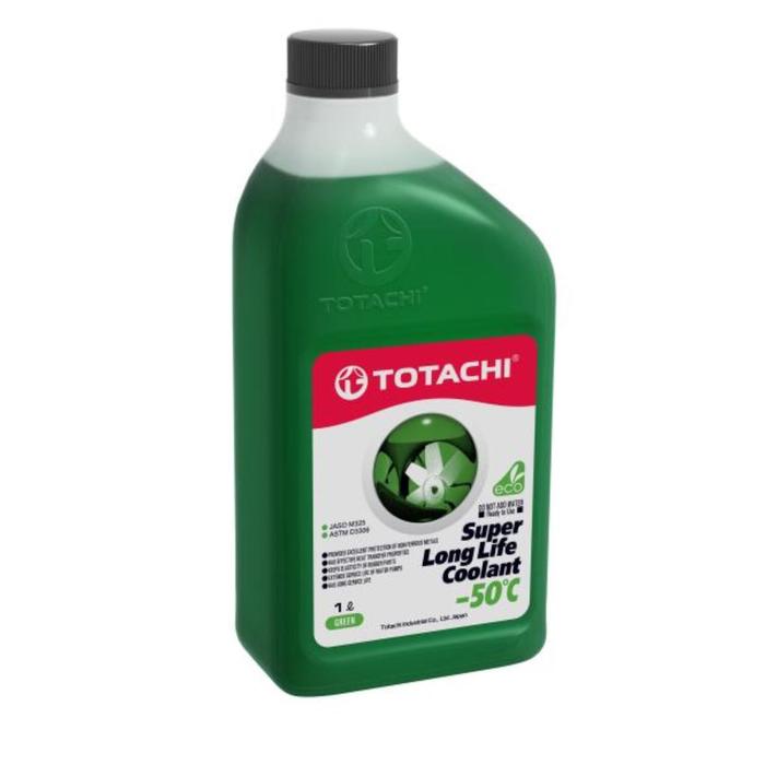 Антифриз Totachi SUPER LLC -50 C, зелёный, 1л - Фото 1