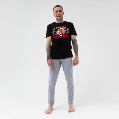 Пижама мужская KAFTAN "Strong" размер 56