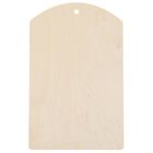 Доска разделочная деревянная 18,5x29,5 см "Выпечка" - Фото 2