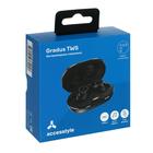 Наушники Accesstyle Gradus TWS, беспроводные, вакуумные, микрофон, BT5.1, 50/350 мАч, черные - фото 51299964 Наушники Accesstyle Gradus TWS, беспроводные, вакуумные, микрофон, BT5.1, 50/350 мАч, черные - фото 51299964