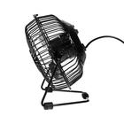 Вентилятор Centek CT-5040 Black, настольный, 2.5 Вт, 14 см, чёрный - Фото 3