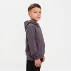Толстовка с капюшоном для мальчика KAFTAN: Rock on, серая, размер 28 (86-92 см) - Фото 2