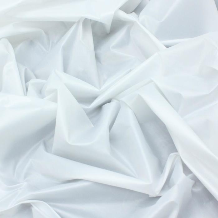 Ткань плащевая ветрозащитная 290Т 150 см, цвет белый - Фото 1