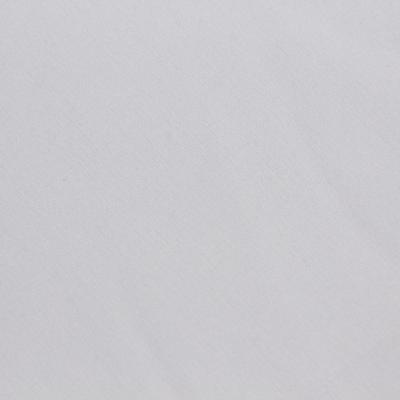 Ткань плательная, гладкокрашенная, стрейч, ширина 145 см, цвет молочный