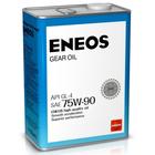 Масло трансмиссионное ENEOS GEAR GL-4 75W-90, минеральное, 4 л - фото 88455