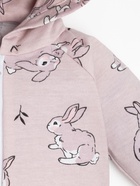 Костюм для девочки (толстовка, брюки) «Крошка Я. Зайчик» рост 68-74 см, розовый - фото 67924938