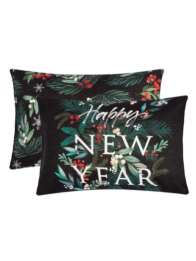 Комплект наволочек "Этель" New year 50х70 см - 2 шт, 100% хлопок, бязь