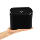 Карман-органайзер для мелочей, внутрисалонный, крепление на дверь, черный - Фото 4