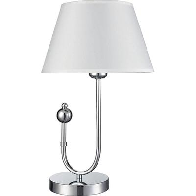 Настольная лампа Fabio, 1x60Вт E27 , цвет хром