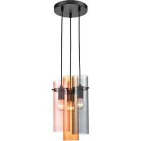 

Светильник Miele, 3x60Вт E27 , цвет чёрный