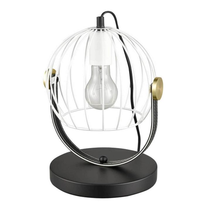 Настольная лампа Pasquale, 1x60Вт E27  , цвет чёрный, золото - Фото 1