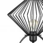 Настольная лампа Gorgon, 1x60Вт E27, цвет чёрный - Фото 3