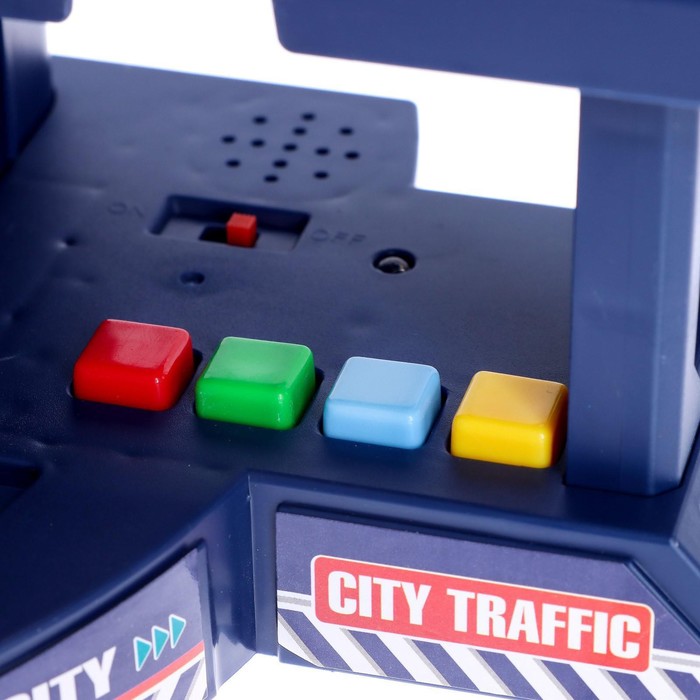 Парковка «Город», с автомойкой, свет и звук, машина меняет цвет от воды - фото 1907270033
