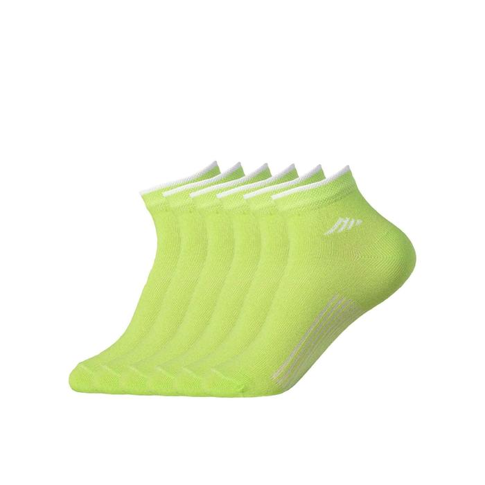 Набор подростковых носков, размер размер 18-20, 6 пар, цвет фисташковый - Фото 1