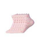 Набор подростковых носков, размер размер 18-20, 6 пар, цвет розовый - фото 109655796