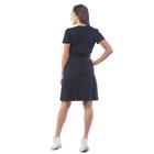 Платье с запахом, размер 52, цвет чёрный - Фото 8