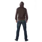 Худи мужское, размер 50, цвет коричневый - Фото 6