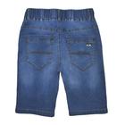 Бриджи джинсовые для мальчиков, рост 146 см, цвет синий - Фото 2