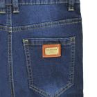 Полукомбинезон джинсовый для мальчиков, рост 92 см, цвет синий - Фото 4