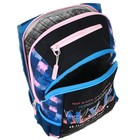 Рюкзак молодежный 43 х 29 х 15 см, эргономичная спинка, Merlin GL2020, NYC, чёрный/синий/розовый 21-GL2020-2 - Фото 11