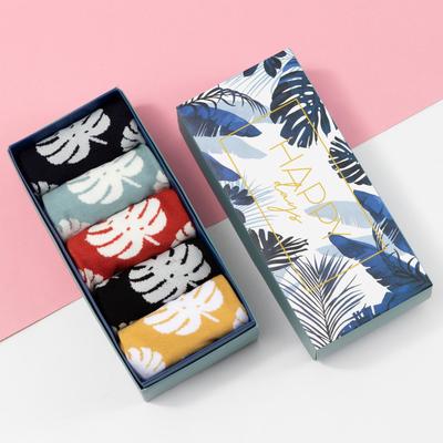 Носки женские KAFTAN Happy days, набор 5 пар, р-р 35-38