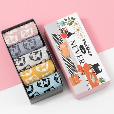 Носки женские KAFTAN Never, набор 5 пар, размер 35-38