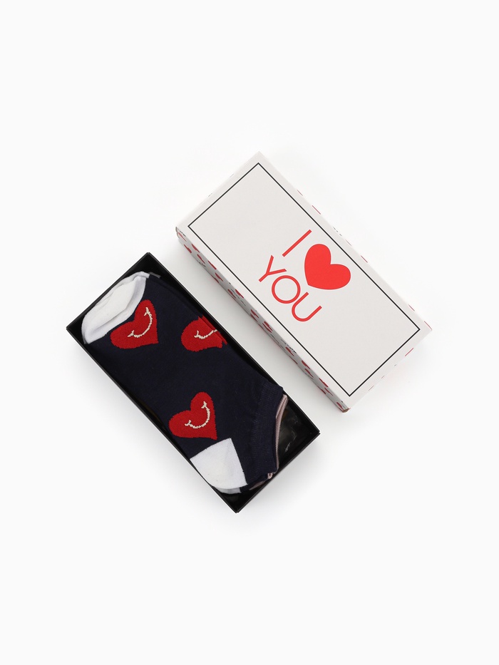 Носки женские KAFTAN I love u, набор 5 пар, размер 35-38 - Фото 1