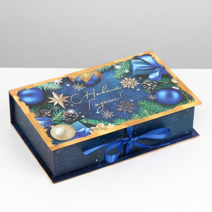 Коробка‒книга «Сказка», 20 х 12.5 х 5 см, Новый год - Фото 1