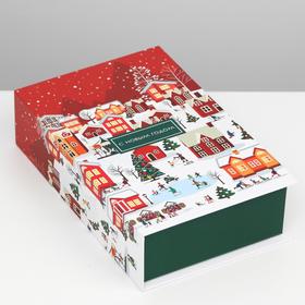 Коробка‒книга «В ожидание чуда», 20 х 12.5 х 5 см, Новый год
