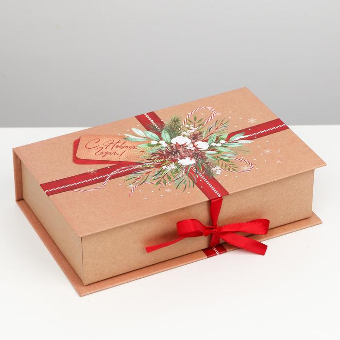 Коробка‒книга «Рождество», 20 × 12.5 × 5 см - Фото 1