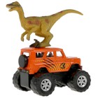 Машина металлическая «UAZ хантер», 7,5 см, динозавр 9 см - Фото 4