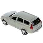 Машина металлическая LADA Priora, 12 см, открываются двери и багажник, инерция, цвет бежевый - Фото 3