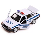 Машина металлическая LADA-21099 «Спутник полиция», 12 см, открываются двери и багажник, цвет белый - Фото 4