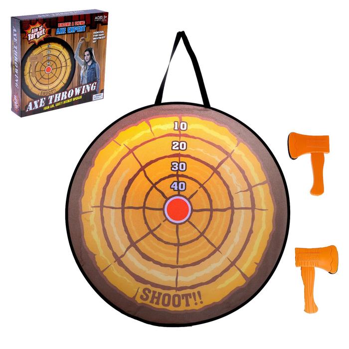 Дартс «Метание топора», на липучках - Фото 1