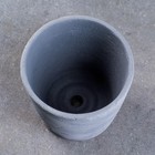 Горшок цветочный "Конус Кливия" графит, без поддона 1,8л - фото 24468334