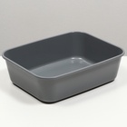 Туалет Сима без сетки 29×38×10.5 см серый FIX - Фото 4