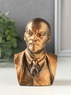 Бюст «Ленин В.И.», фигурка гипс, под латунь, 13×8×8 см - Фото 6