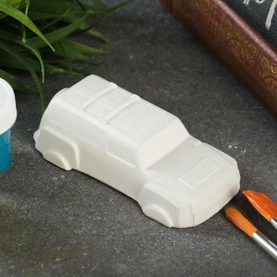 Фигура под роспись «Внедорожник» 13×6×5 см