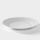 Тарелка Добрушский завод «Бельё», d=17.5 см, фарфор, белая - Фото 2