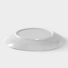 Тарелка фарфоровая «Универсал», d=27 см, белая - Фото 3