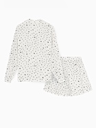 Пижама женская (шорты, жакет) KAFTAN, размер 48-50, белая - Фото 5