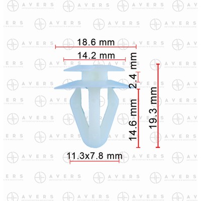 Клипса Toyota 6258114020