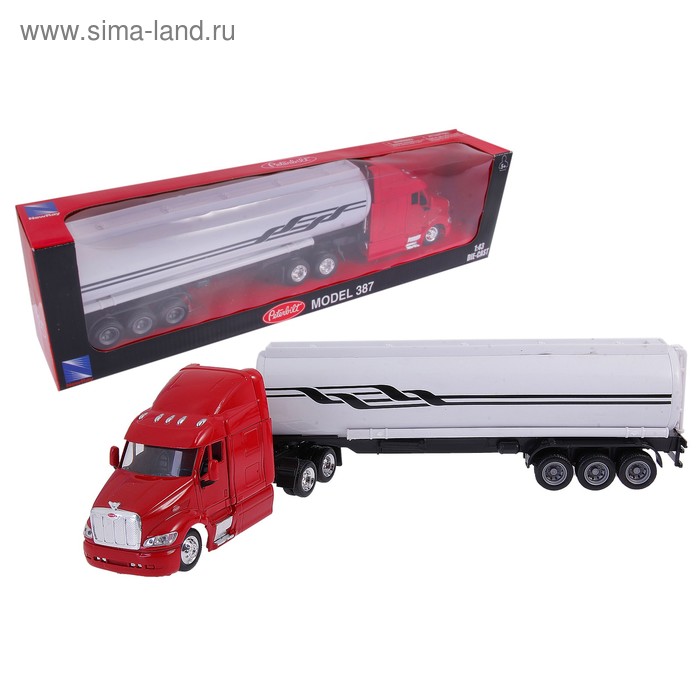 Трейлер "Цистерна Peterbilt 387 Petroleum Transport" масштаб 1:43 - Фото 1