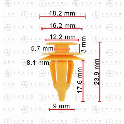 Крепеж Toyota 6777128030